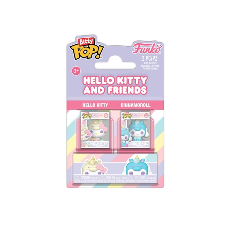 Funko Bitty POP! 2-Pack Hello Kitty and Cinnamoroll - Sanrio