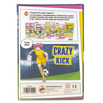 Crazy Kick Juego de mesa en Español - 2Tomatoes Games