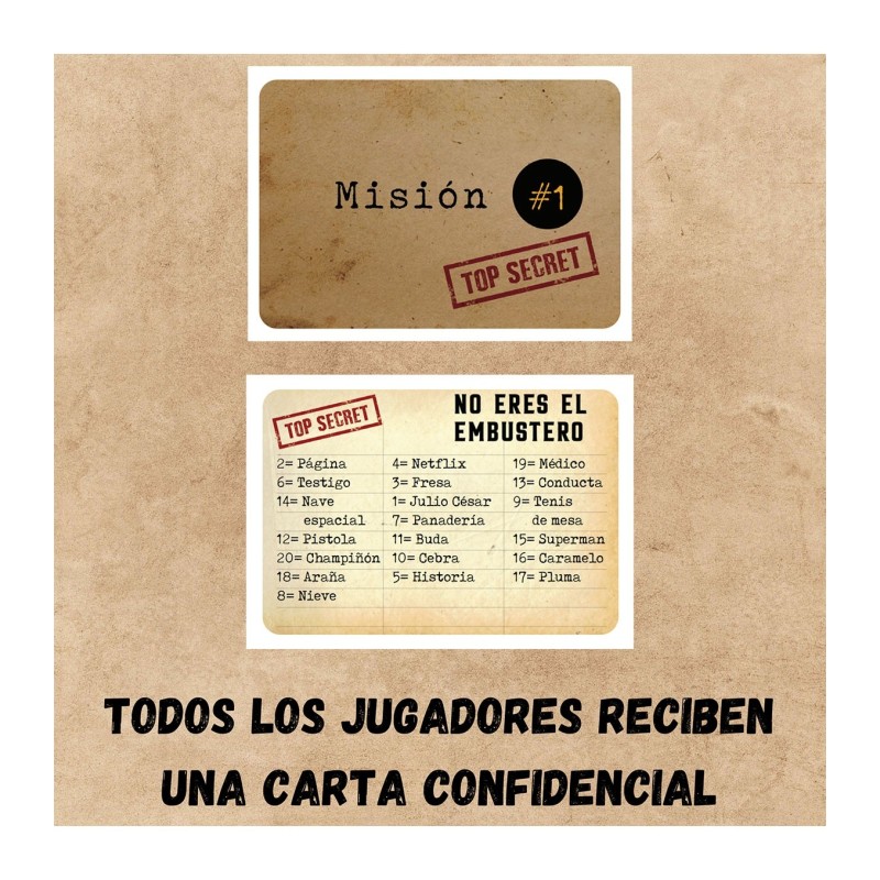 El Embustero ¡El juego social de palabras más adictivo! - Oh Happy Games