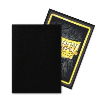 Fundas Standard Non Glare 63mm x 88mm Black - Dragon Shield