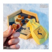 Dados Baratheon 10xD6 (10 unidades) Juego de Tronos - Q Workshop