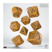 Dados Baratheon (8 unidades) Juego de Tronos - Q Workshop