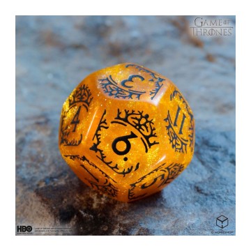 Dados Baratheon (8 unidades) Juego de Tronos - Q Workshop