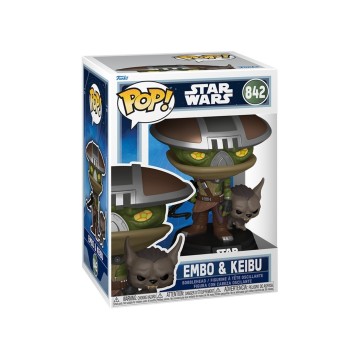 Funko POP! Vinyl & Buddy Embo & Keibu - The Mandalorian