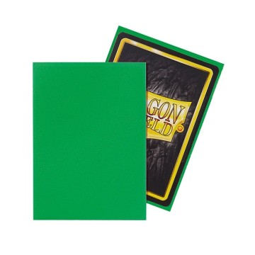 Fundas Standard Matte Verde Manzana (100 fundas) Dragon Shield.