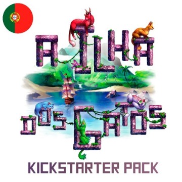 A Ilha dos Gatos Kickstarter Pack (Portugués)