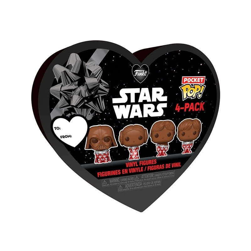 Funko Pocket Pop Val Box 4PK(Choc) - Star Wars