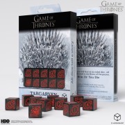 Dados Targaryen 10xD6 (10 unidades) Juego de Tronos - Q Workshop