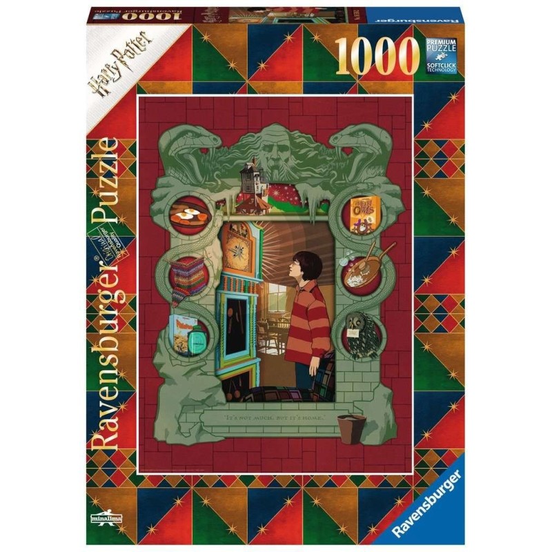 Puzzle 1000 pz - Illustrati: Harry Potter D Book edition