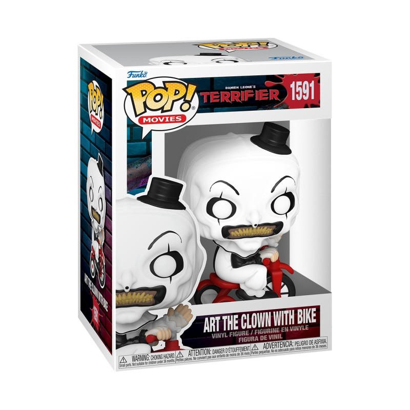 Funko Pop! Vinyl Art the clown with bike - Terrifier