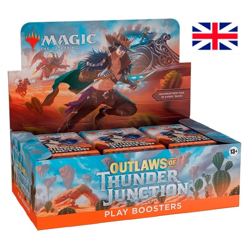 Play Booster Display (36 sobres) Outlaws of Thunder Junction Inglés - Magic The Gathering