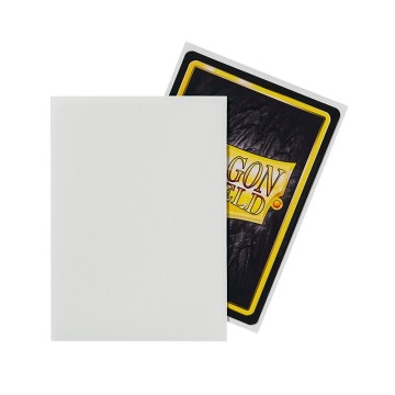 Fundas Standard Matte Blanco (100 fundas) Dragon Shield.