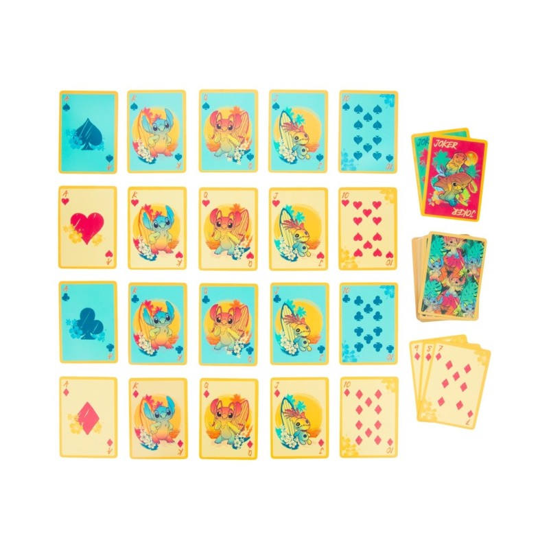 Baraja de Cartas Stitch Waterproof - Paladone