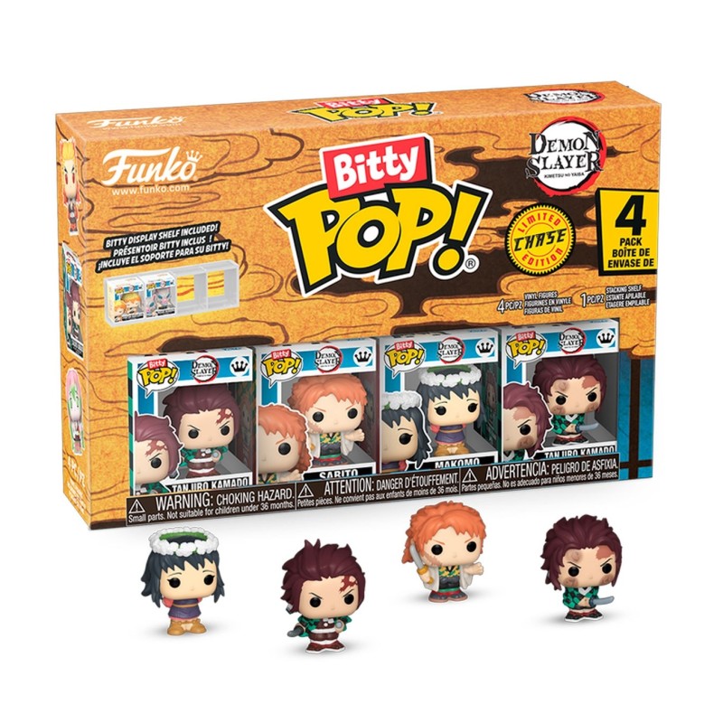 Funko Bitty POP! 4-Pack Pack Series 4 Demon Slayer - Kimetsu no Yaiba