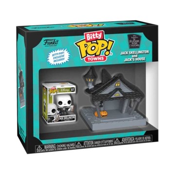 Funko Bitty POP Town Jack Skellington and Jack's House - Pesadilla antes de Navidad