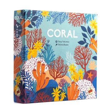 Coral Juego de mesa en Español, Francés y Alemán - 2Tomatoes Games