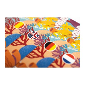 Coral Juego de mesa en Español, Francés y Alemán - 2Tomatoes Games
