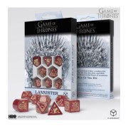 Dados Lannister (8 unidades) Juego de Tronos - Q Workshop