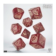 Dados Lannister (8 unidades) Juego de Tronos - Q Workshop