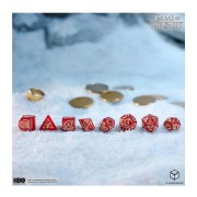 Dados Lannister (8 unidades) Juego de Tronos - Q Workshop