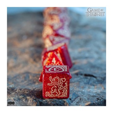 Dados Lannister (8 unidades) Juego de Tronos - Q Workshop