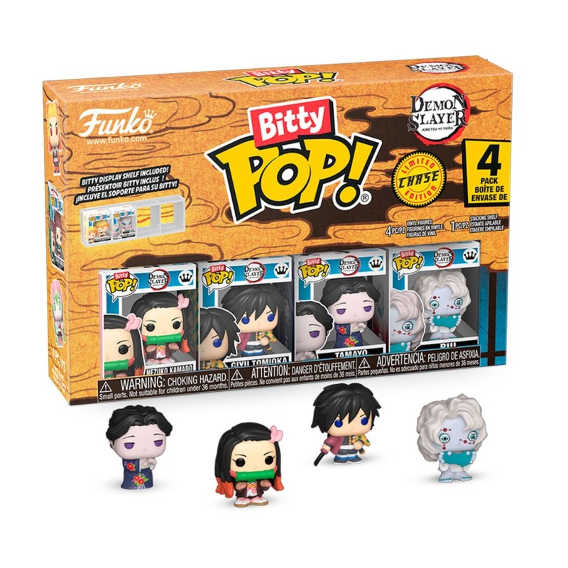 Funko Bitty POP! 4-Pack Pack Series 2 Demon Slayer - Kimetsu no Yaiba
