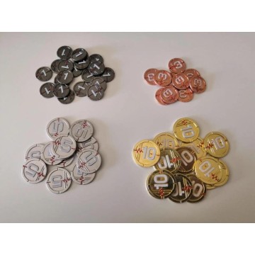 Monedas metálicas pintadas - Royal Hospital