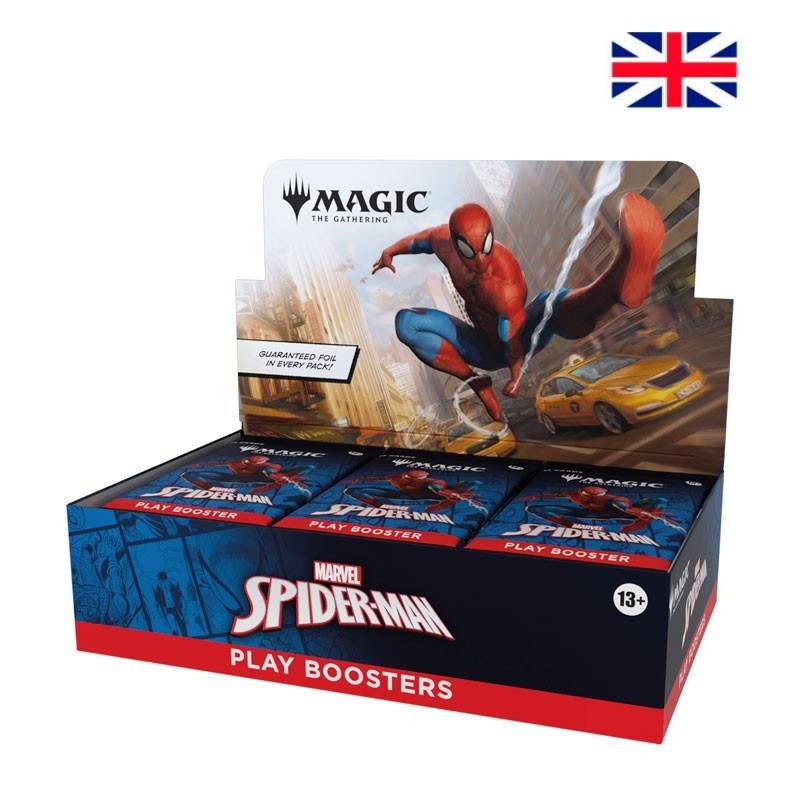 Play Booster Display (30 Sobres) Marvel's Spider-Man Inglés - Magic The Gathering