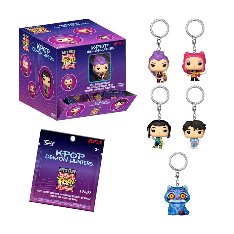 Funko POP! Keychain KPOPDH (Blind) (12 Unidades) - KPOP Demon Hunter