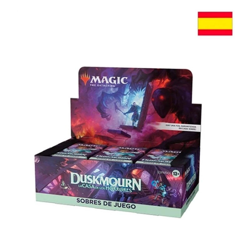 Magic The Gathering Play Booster Display (36 sobres) Duskmourn House of Horrors Español