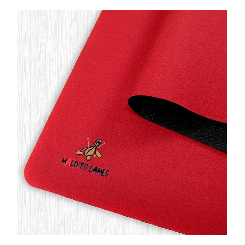 Tapete de neopreno 150x90 cm - ROJO LISO (Edición 2023)