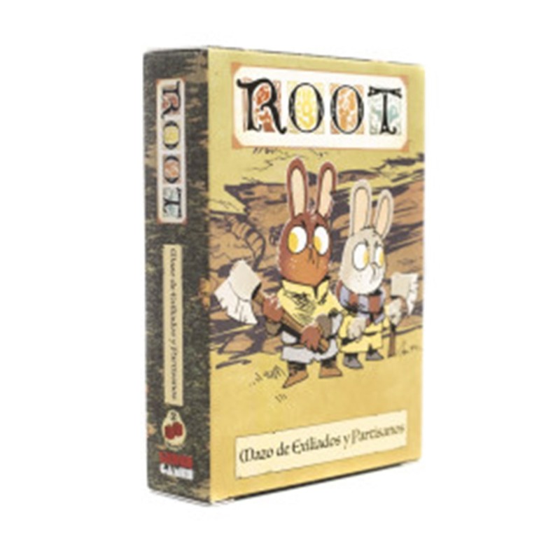 Root: Pack cartas de Exiliados y Partisanos Juego de mesa en Español - 2Tomatoes Games