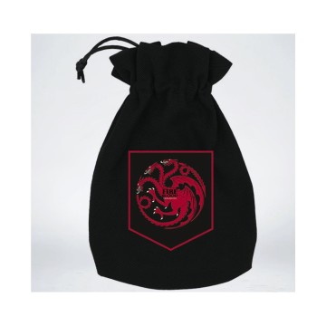 Bolsa de Dados Targaryen Dice Pouch Juego de Tronos - Q Workshop