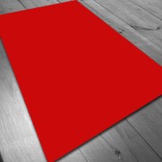Tapete de neopreno 150x90 cm - ROJO LISO (Edición 2023)