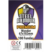 100 Fundas tamaño Wonder Premium (67x102mm)