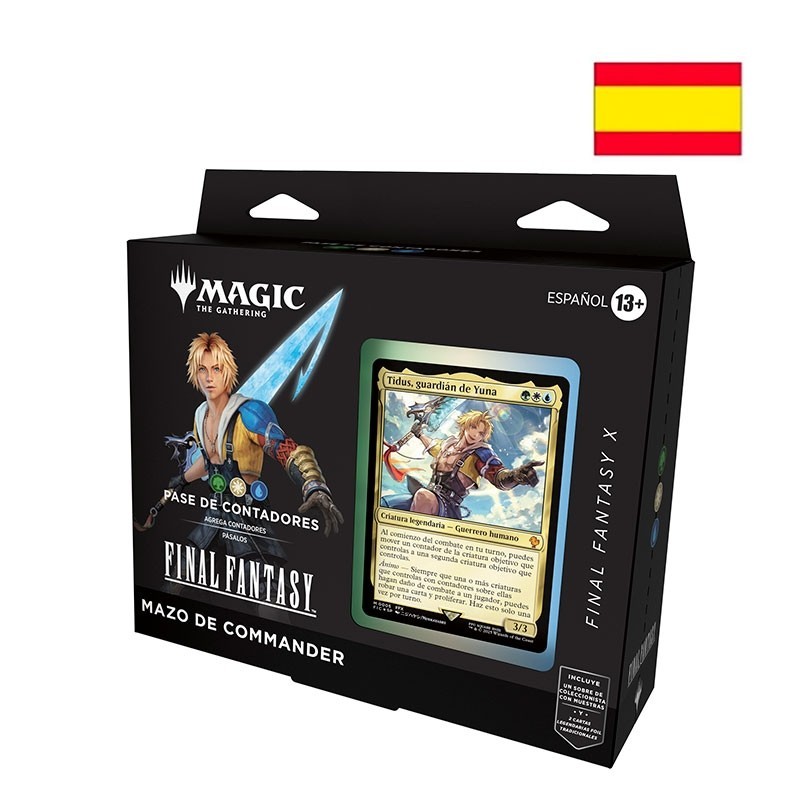 Commander Display (4 Mazos) Final Fantasy Español - Magic The Gathering