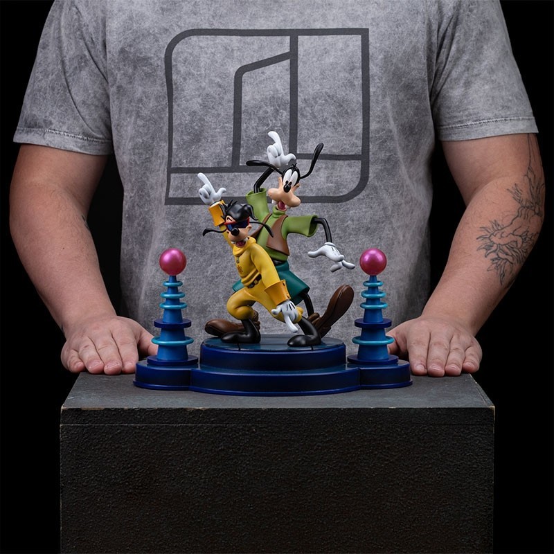 Figura Goofy and Max - 25 cm Disney de Iron Studios