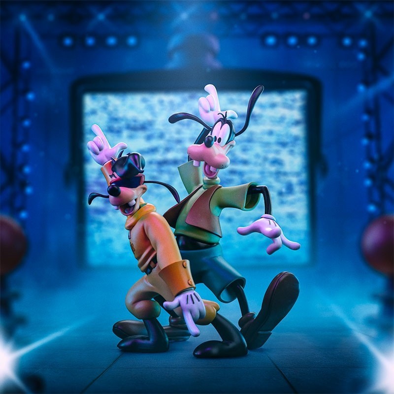 Figura Goofy and Max - 25 cm Disney de Iron Studios