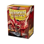 Fundas Standard Matte Ruby (100 fundas) Dragon Shield.