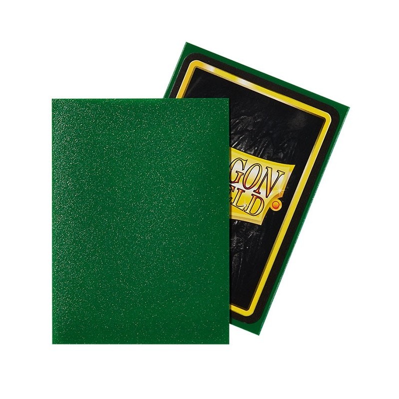 Fundas Standard Matte Verde Esmeralda (100 fundas) Dragon Shield.