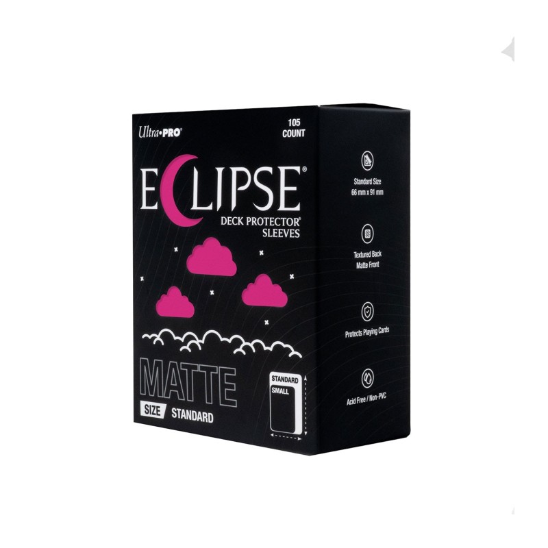 Fundas Standard Eclipse Matte Hot Pink (105 unidades) - Ultra Pro