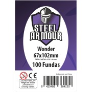 100 Fundas tamaño Wonder (67x102mm)