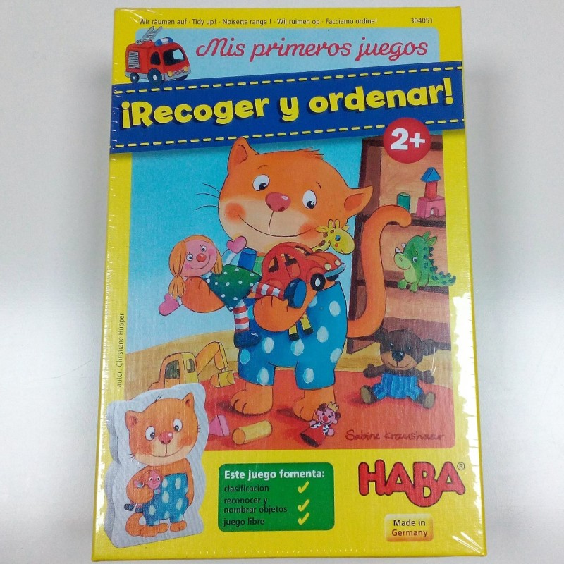 Mis primeros juegos: ¡Recoger y ordenar!