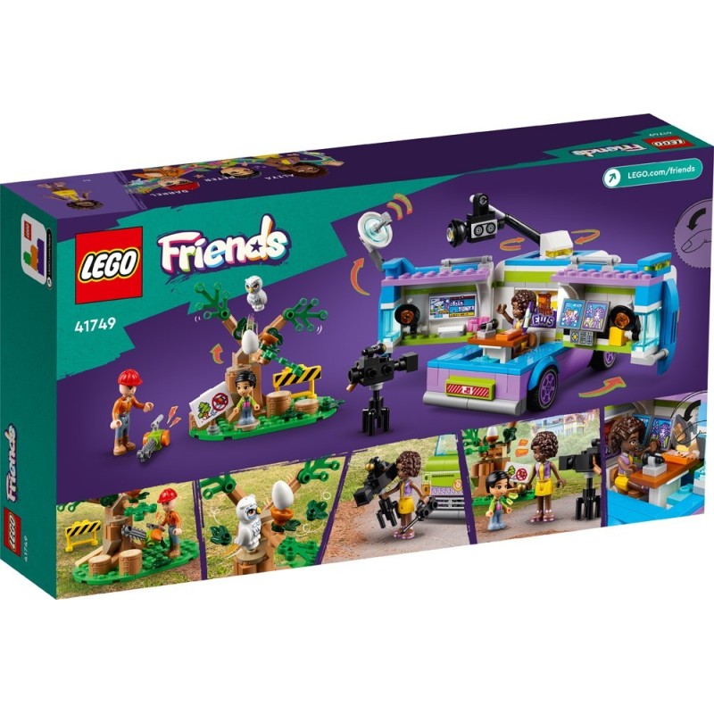 LEGO-41749 Unidad Móvil de Noticias