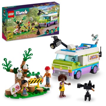 LEGO-41749 Unidad Móvil de Noticias