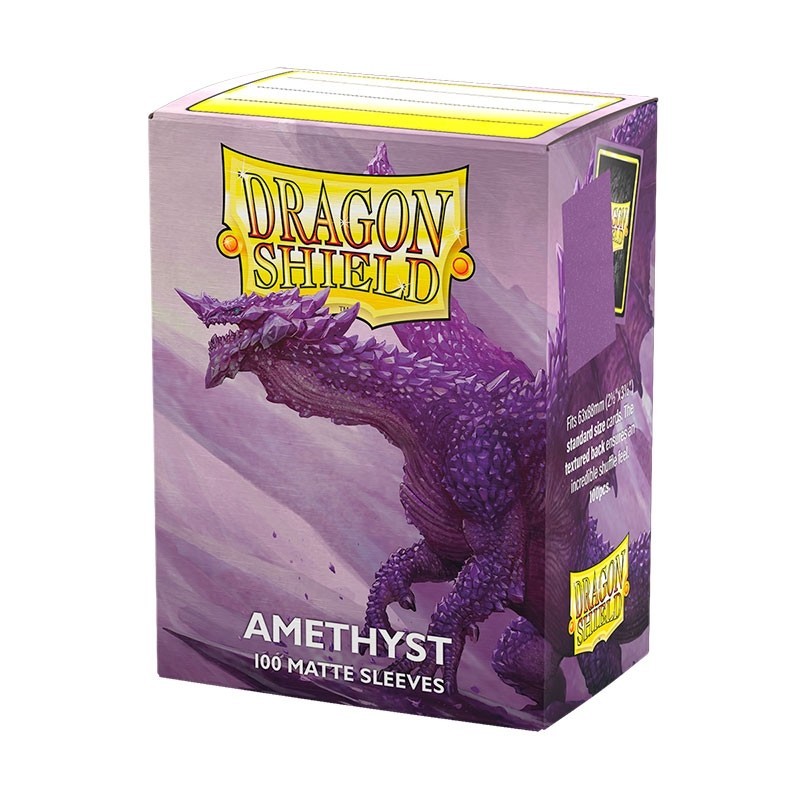 Fundas Standard Matte Morado Amethyst (100 unidades) - Dragon Shield
