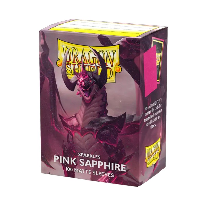 Fundas Standard Matte (100 fundas) Pink Sapphire - Dragon Shield