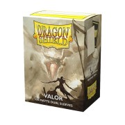 Fundas Standard 63 mm x 88 mm Dual Matte Valor Claro (100 fundas) Dragon Shield