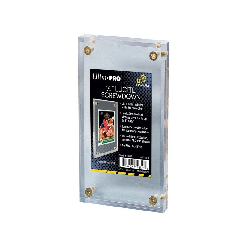Lucite Card Display - 1/2" UV