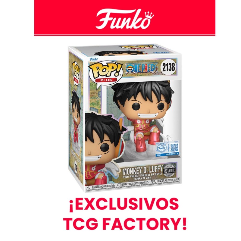 Funko POP! Vinyl (Exc) Monkey D. Luffy (Egghead Arc) (Metallic) - One Piece